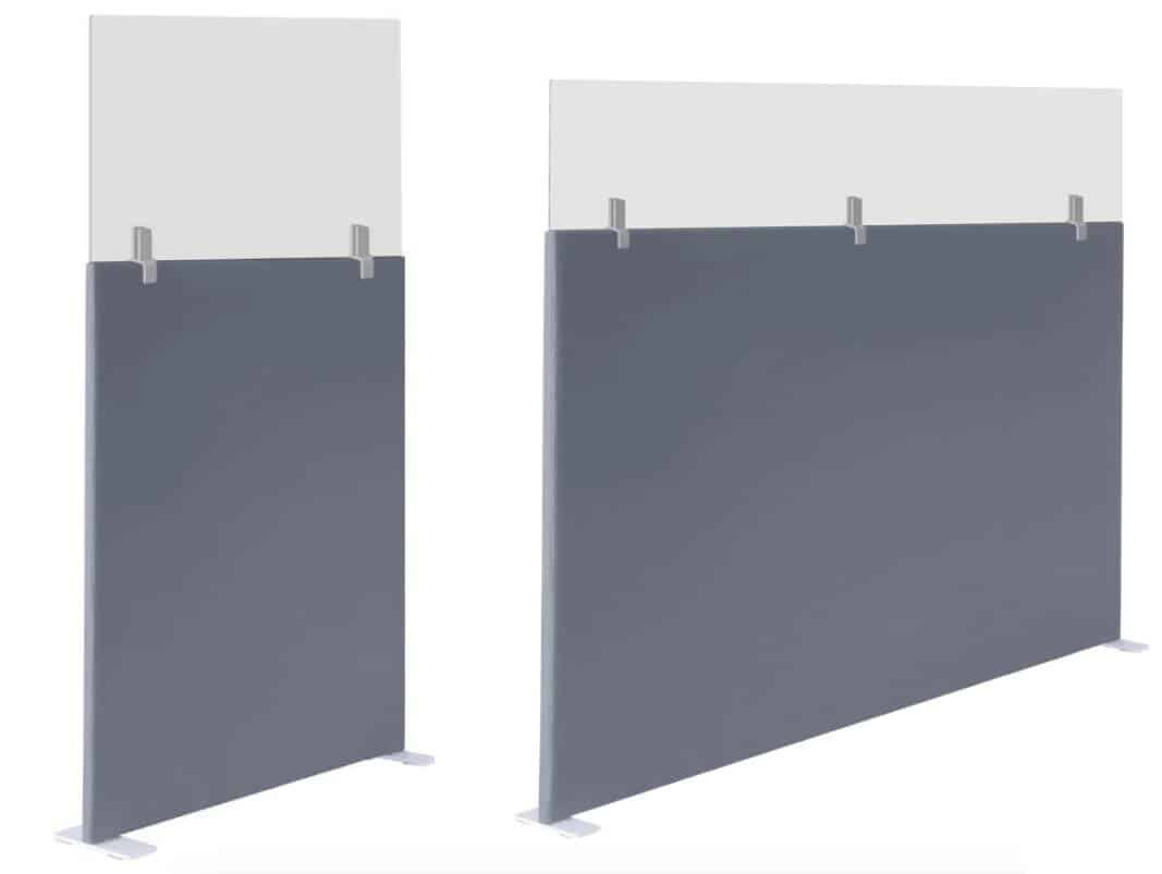 Coronaproof-acrylaat scherm