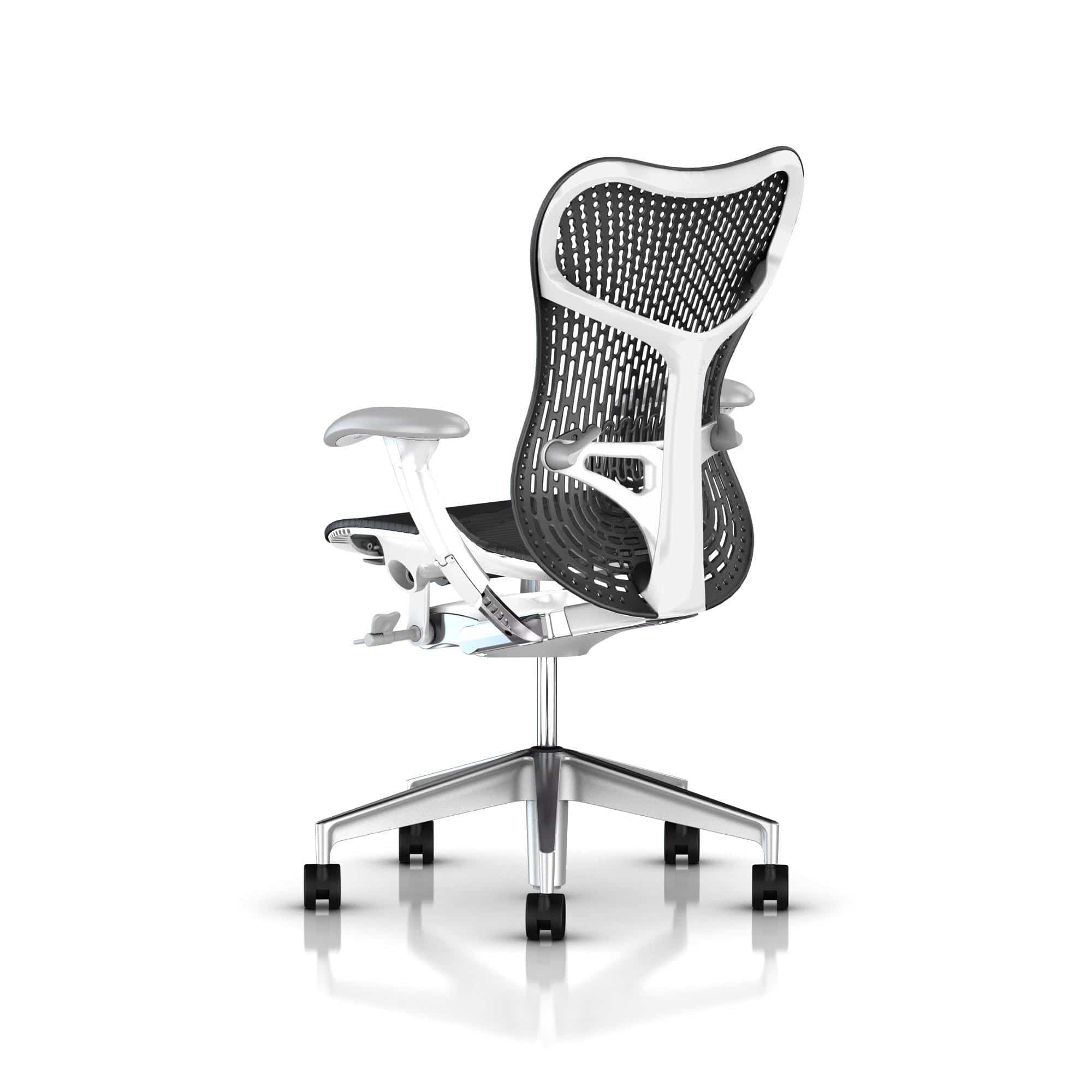 herman miller mirra bureaustoel wit frame