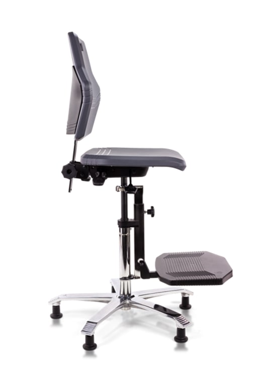 Werkstoel hoge tafel