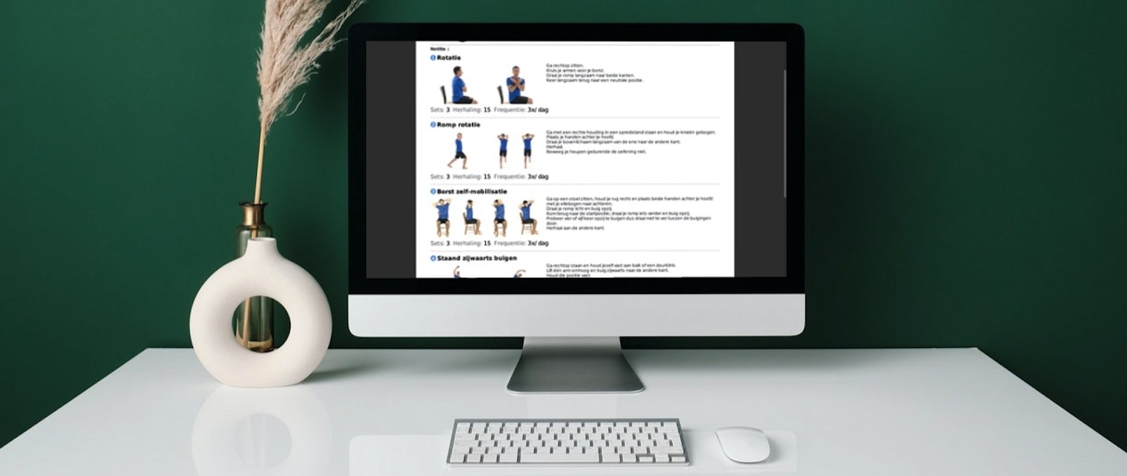 Rek en strekoefeningen online Rek en strekoefeningen online